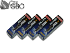 Свеча зажигания 2110, 2111, 2112, 1117, 1118, 1119, 2170, 2171, 2172 16кл Brisk Silver под ГАЗ оборудование (комплект)